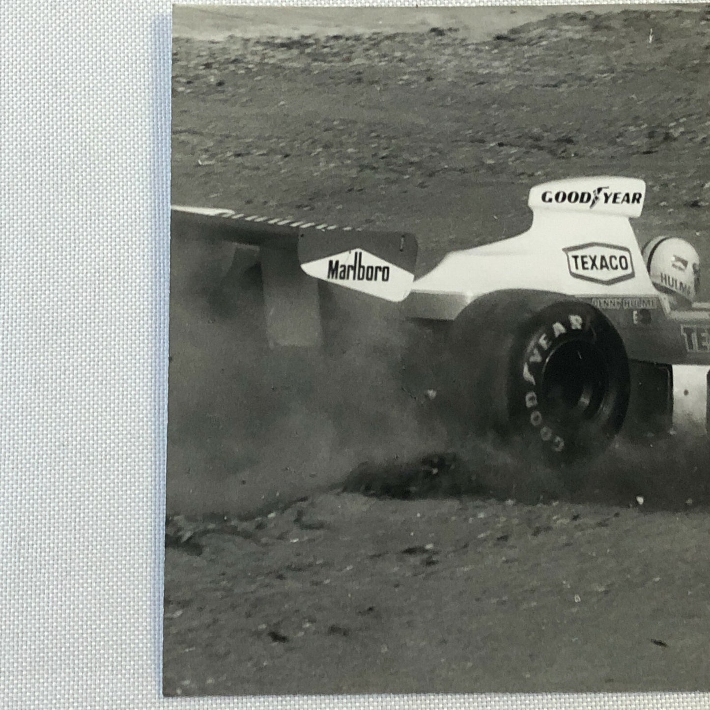 Vintage Denny Hulme 1974 South African Grand Prix Racing Photo Photograph Print 