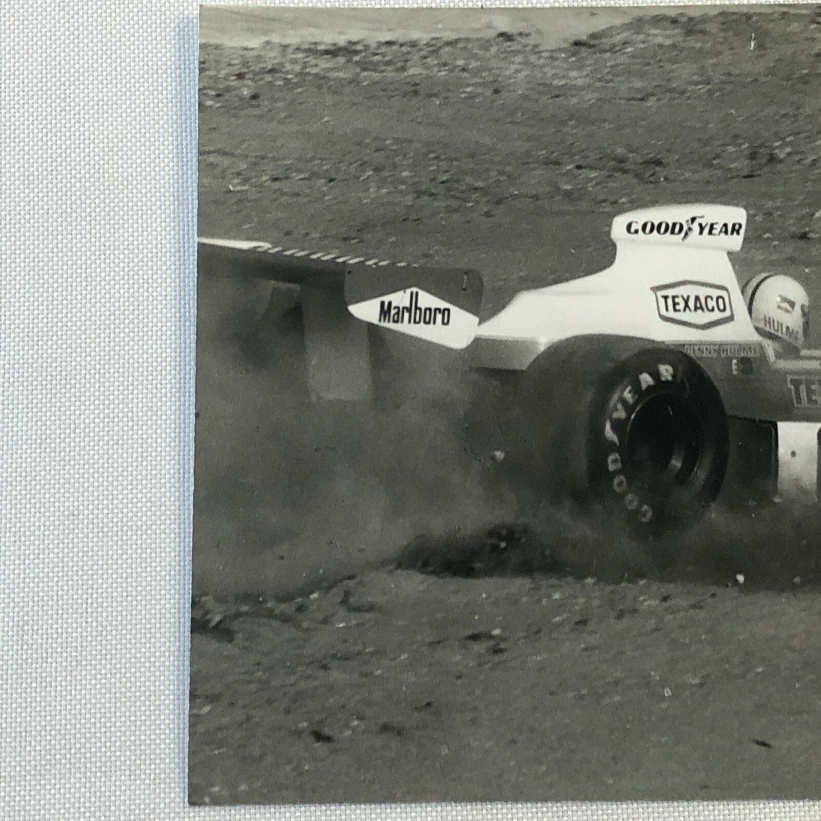 Vintage Denny Hulme 1974 South African Grand Prix Racing Photo Photograph Print 