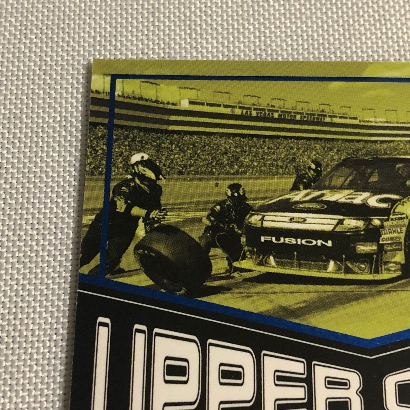2010 Wheels Uppercuts Carl Edwards Pit Sign Relic Card /75 NASCAR