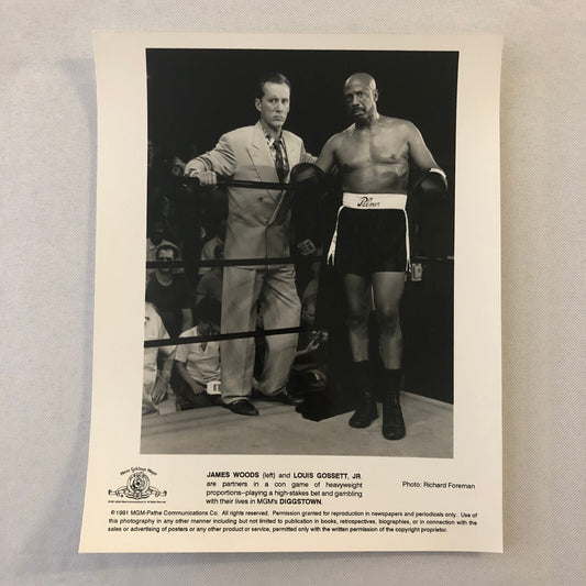 Boxing Movie Film Press Photo Photograph Diggstown James Woods Louis Gossett Jr