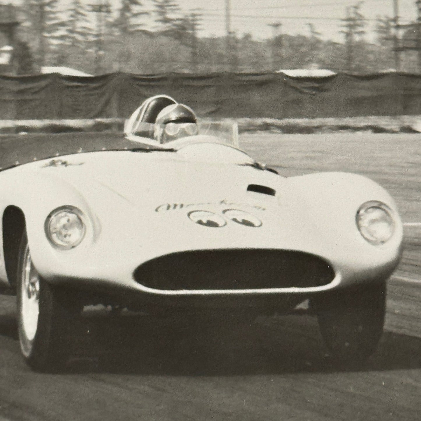 Vintage Dragster Drag Racing Photo Photograph Dean Moon Moonbeam Devin Car