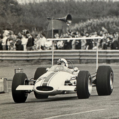 Vintage Racing Car Photo Photograph Print Rufforth Circuit 1967 Unidentified