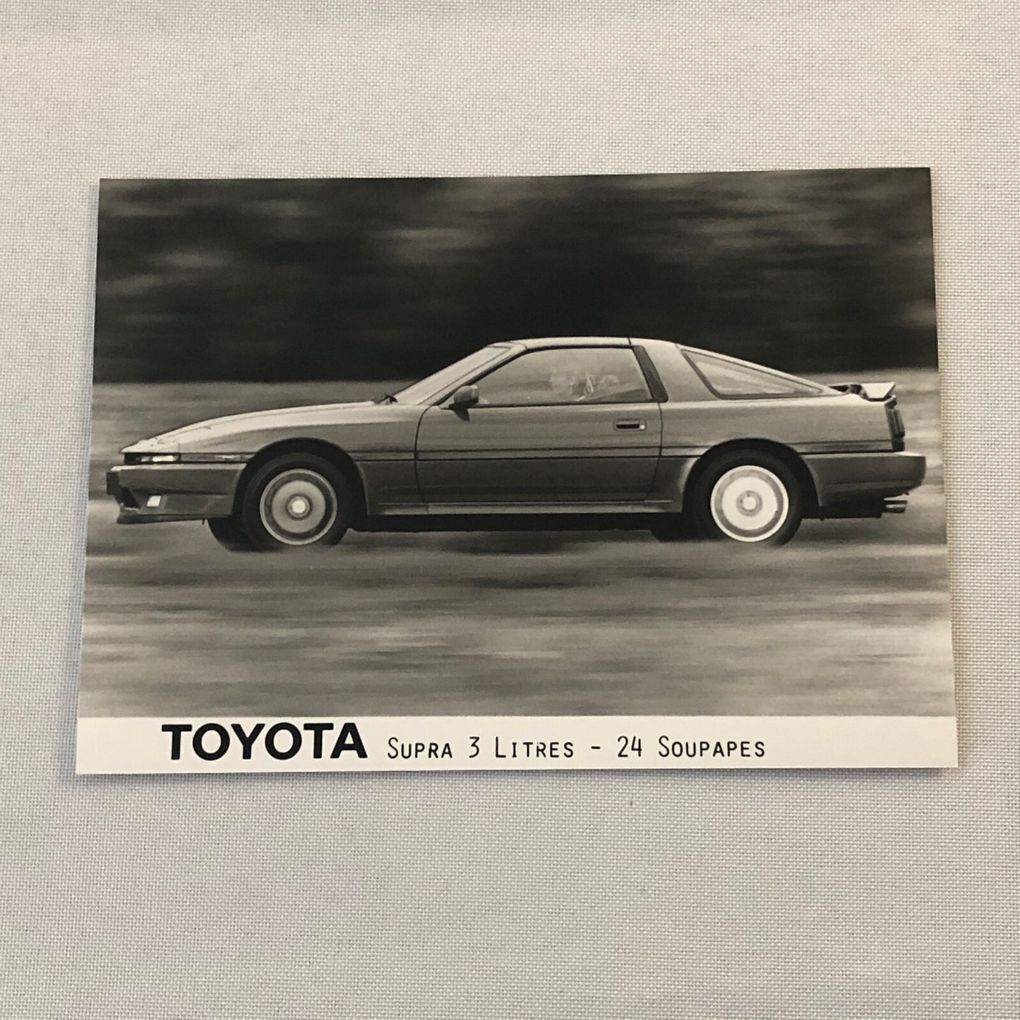 Toyota Supra Car Factory Press Photo Photograph Print