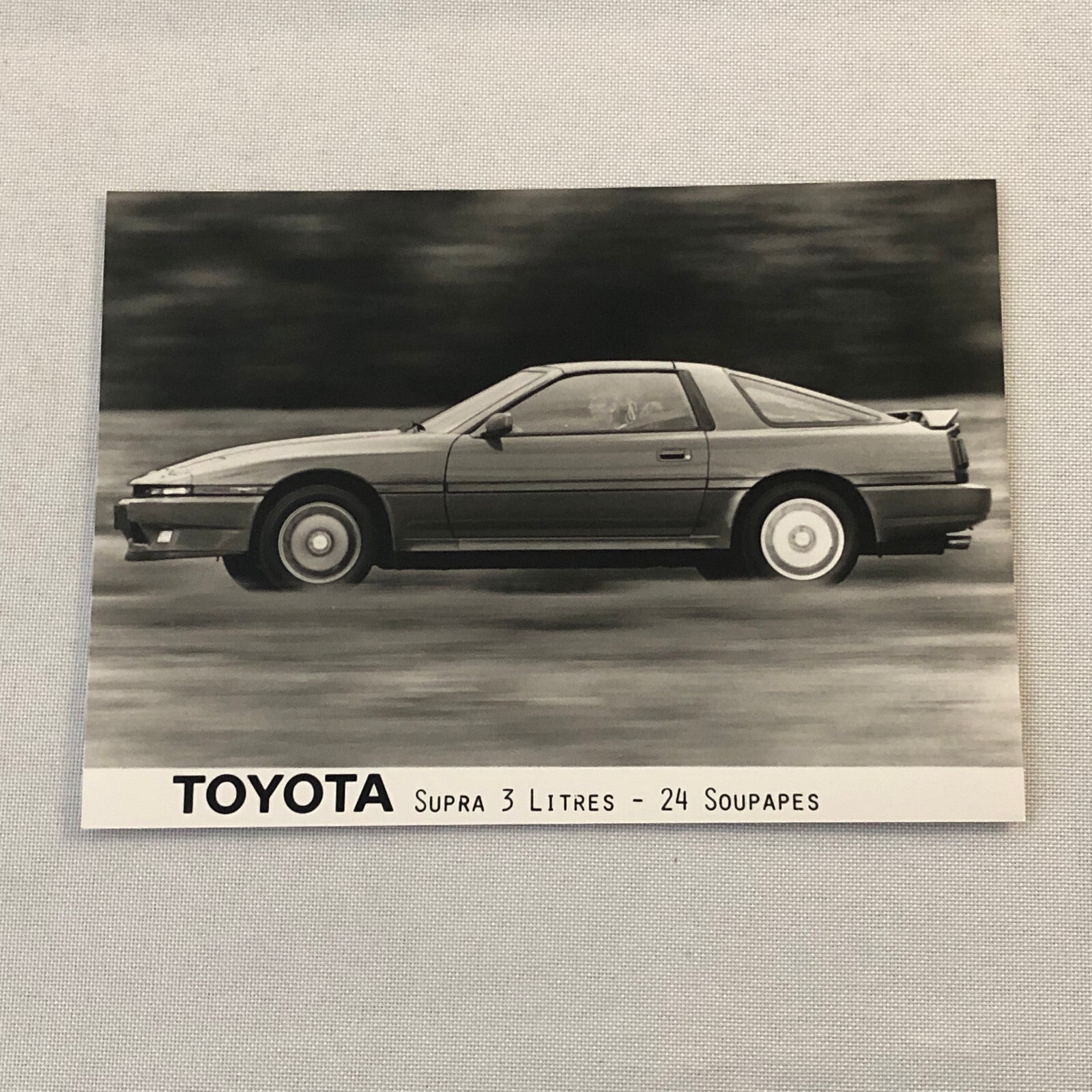 Toyota Supra Car Factory Press Photo Photograph Print