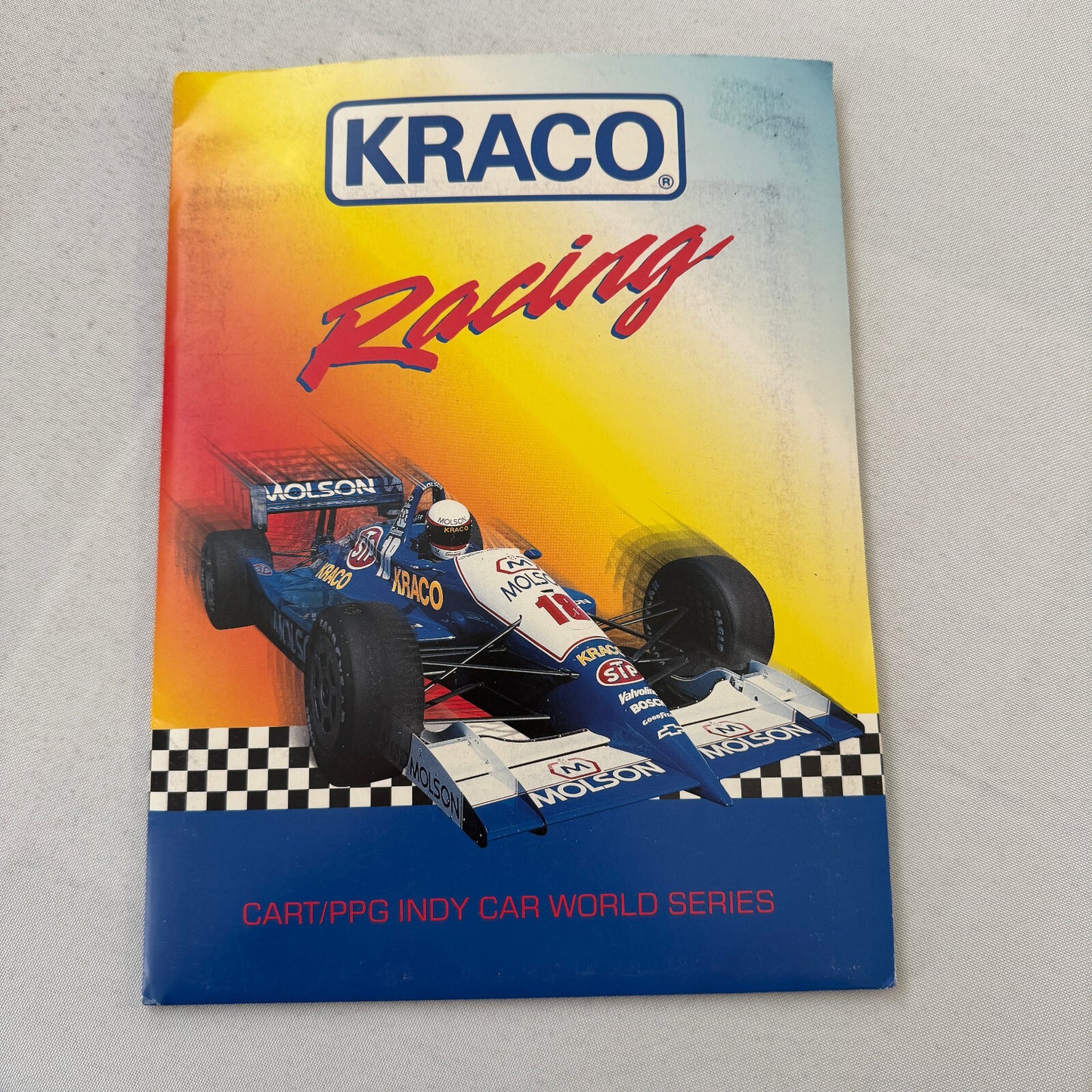 1992 Danny Sullivan Kraco Indy Car Racing Press Kit Brochure Photos Galmer Chevy