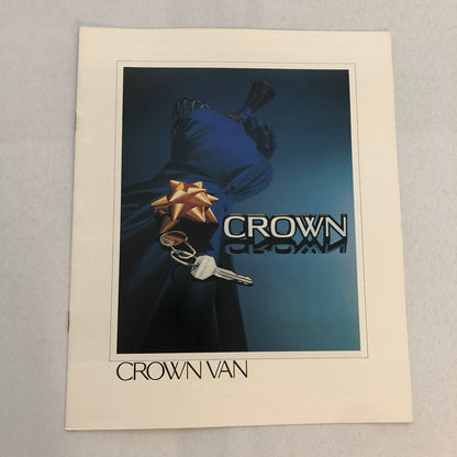 Toyota Crown Station Wagon Van Car Sales Brochure Catalog Japanese Text JDM