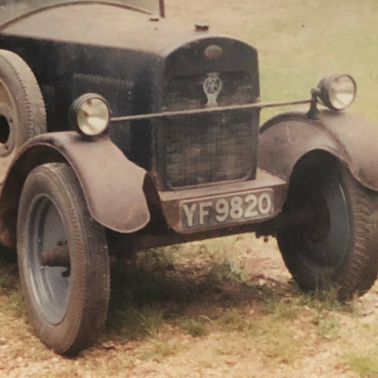 Vintage 1927 Trojan 3 Door Car Barn Find Photo Photograph Print Junk Yard 