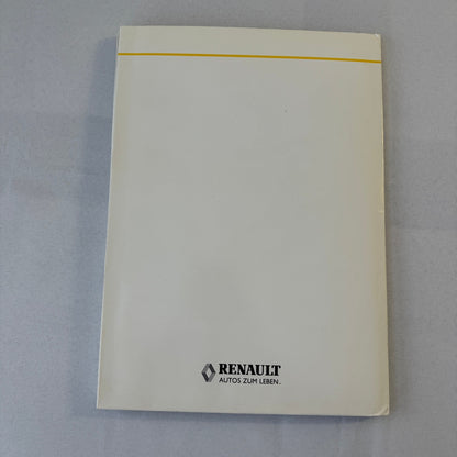 1992 Renault Press Kit Renault Alpine A610 Clio Espace Rapid 5 19 25 GERMAN