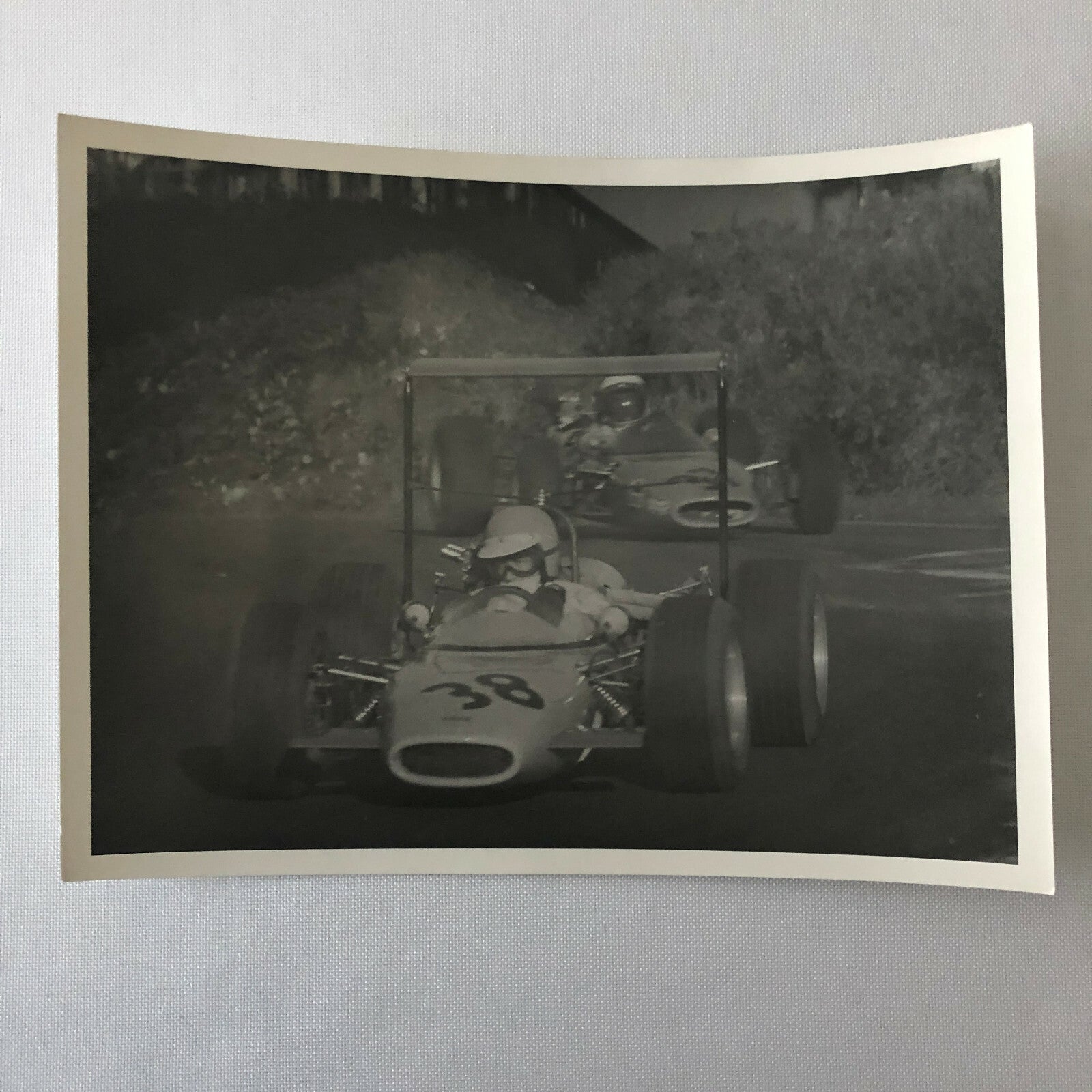 Vintage Grand Prix Racing Car Photo Photograph Print 