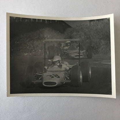 Vintage Grand Prix Racing Car Photo Photograph Print 