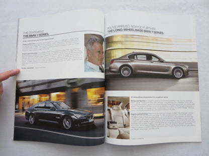 2011 BMW Sales Brochure 1 3 5 6 7 Series X1 X3 X5 X6 M3 X5M Z4 Convertible +