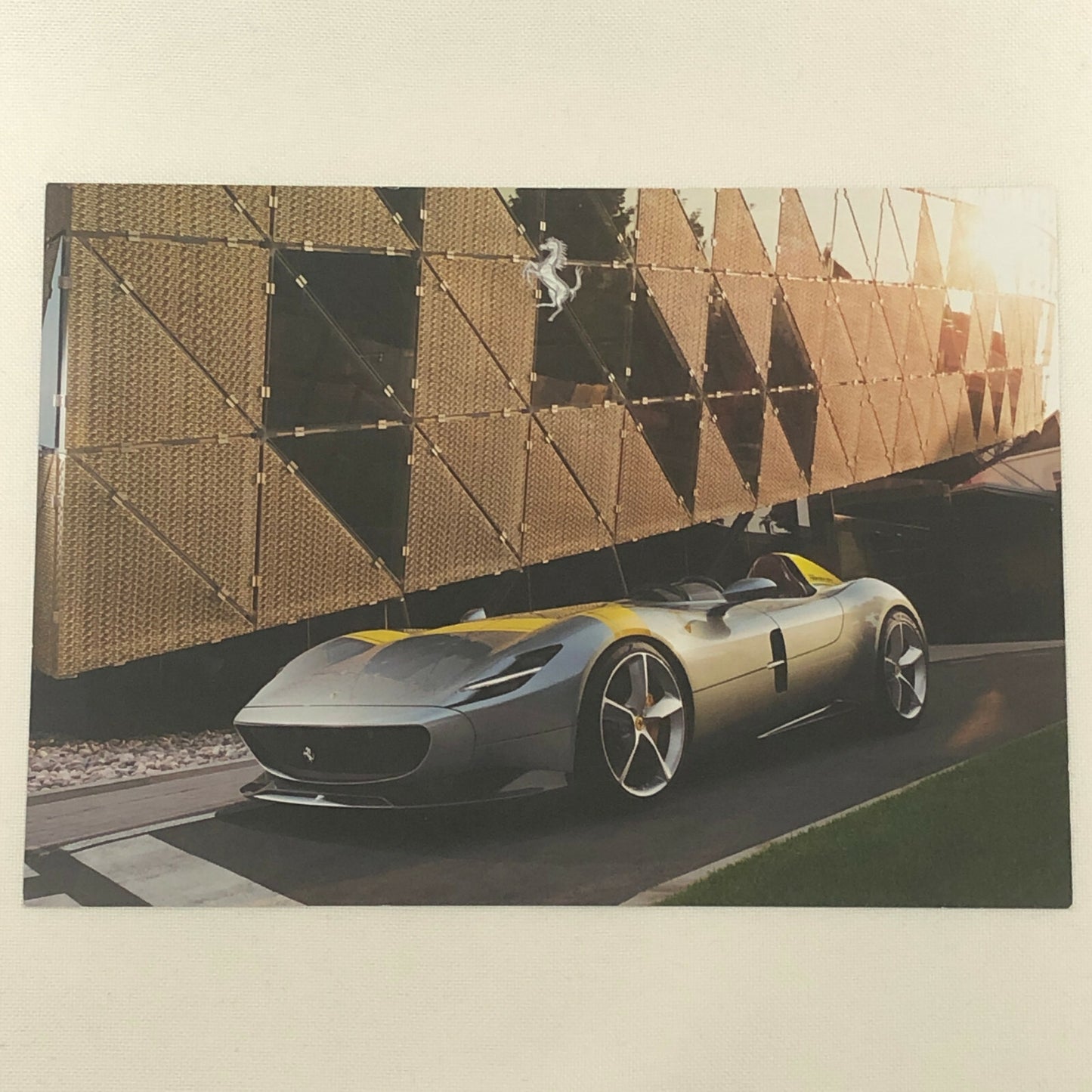Ferrari Monza SP1 Advertising Card Postcard Brochure 