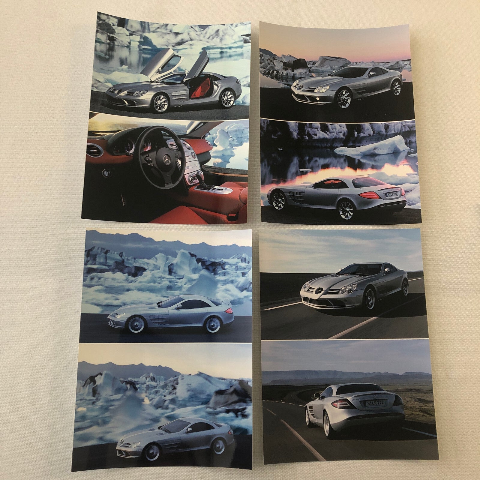 Mercedes Benz SLR McLaren Premiere Press Kit with Photos CD Box Brochure