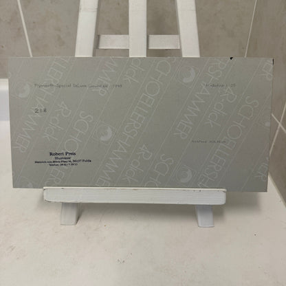 1949 Plymouth Special Deluxe Convertible Automobile Illustration Art Drawing