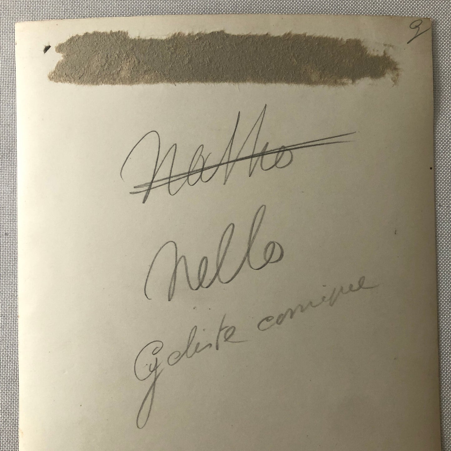 Circus Performer with Miniature Mini Bicycle Bike Photo Paris Vintage Scottish