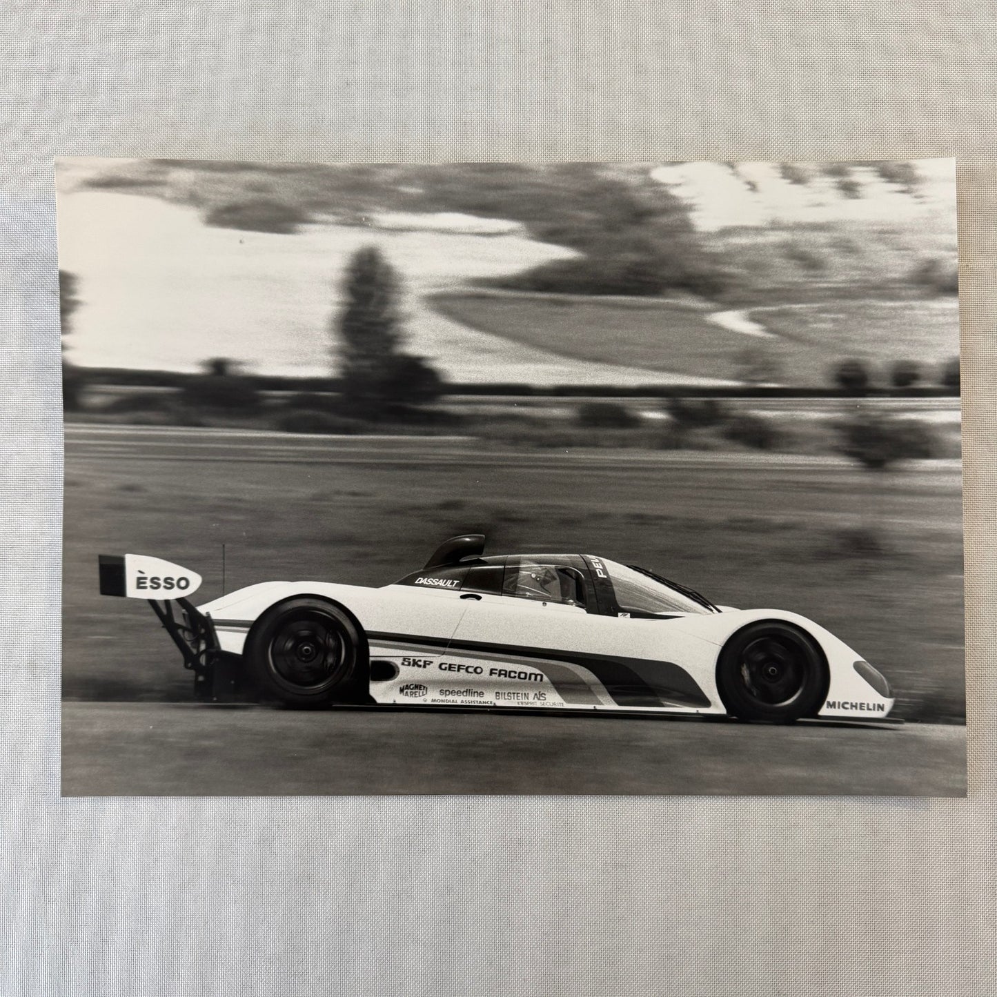 Vintage Peugeot 905 Racing Car Press Kit Motorsport Race Photos 35mm Slides