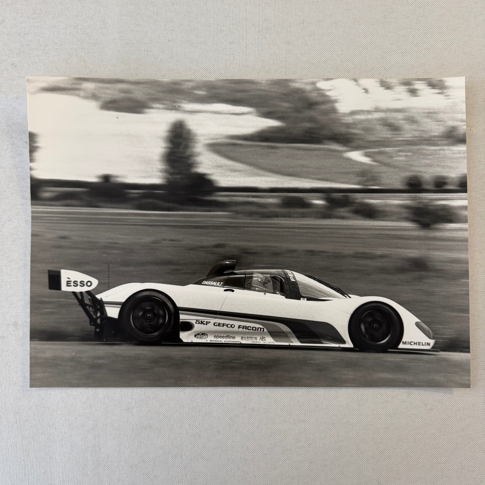 Vintage Peugeot 905 Racing Car Press Kit Motorsport Race Photos 35mm Slides