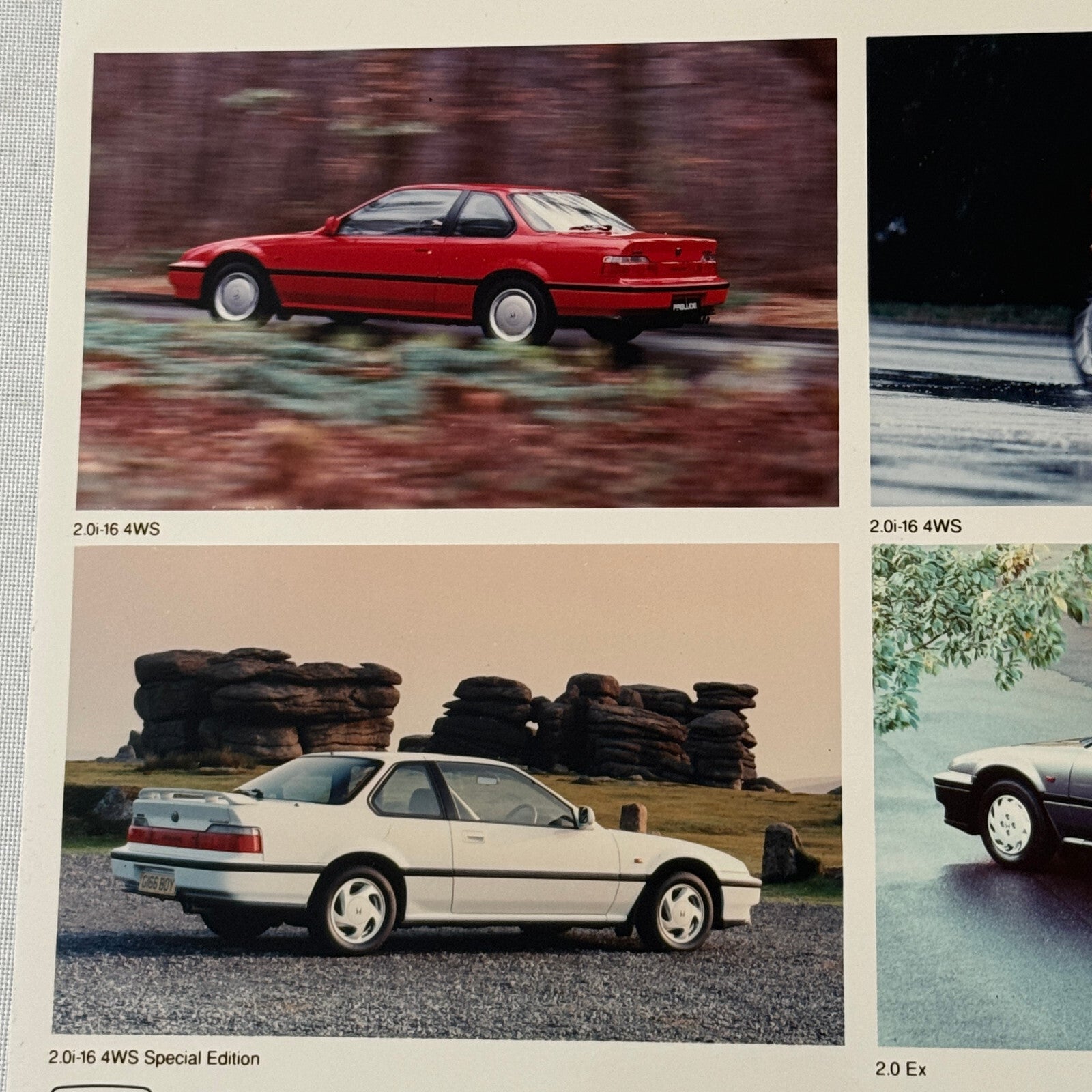 Honda Prelude Car Factory Press Photo Photograph European Market