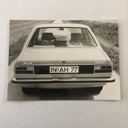 Audi 80 GT Factory Press Photo Photograph 80GT