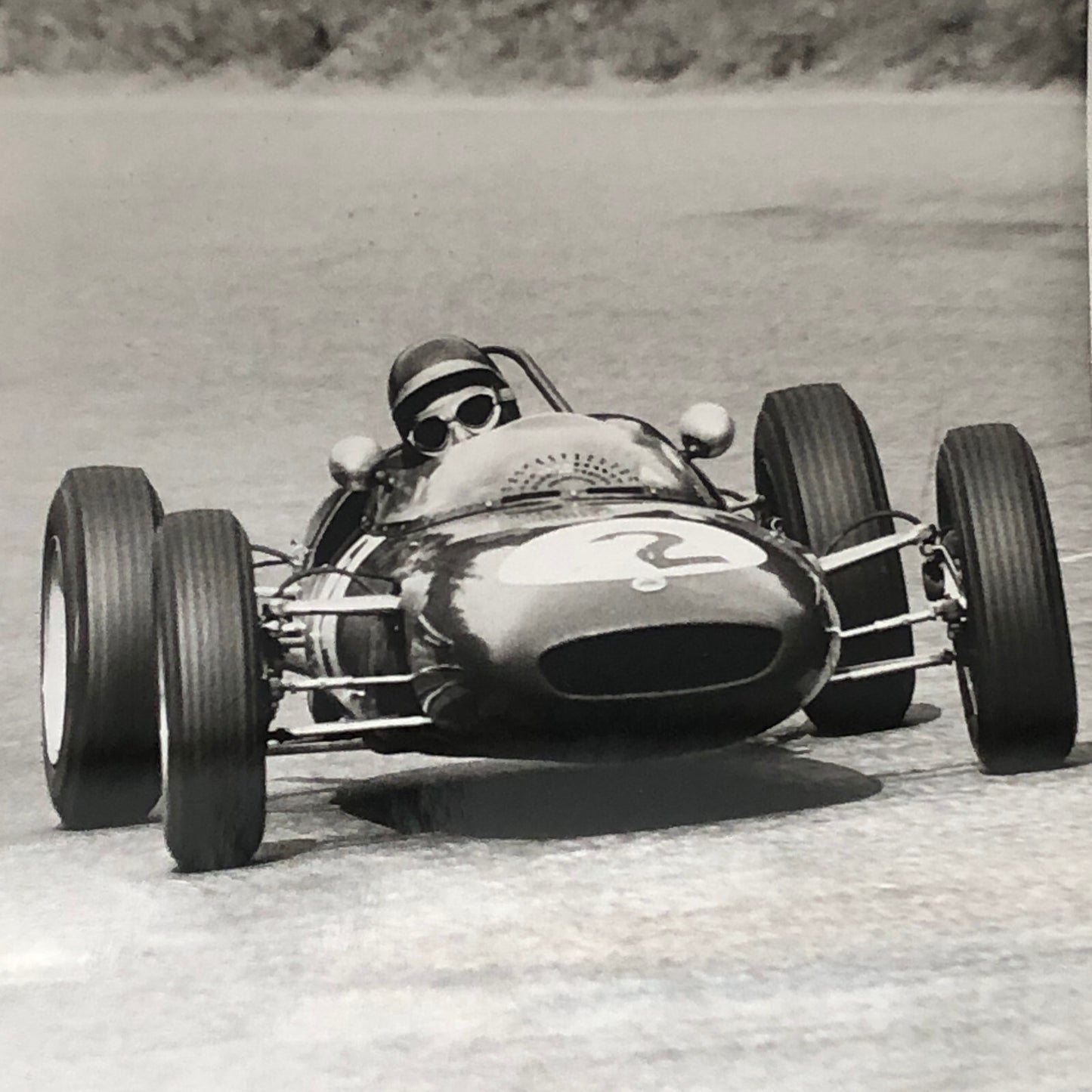 Vintage Solitude Grand Prix Racing Photo Photograph 1961 Jim Clark Lotus