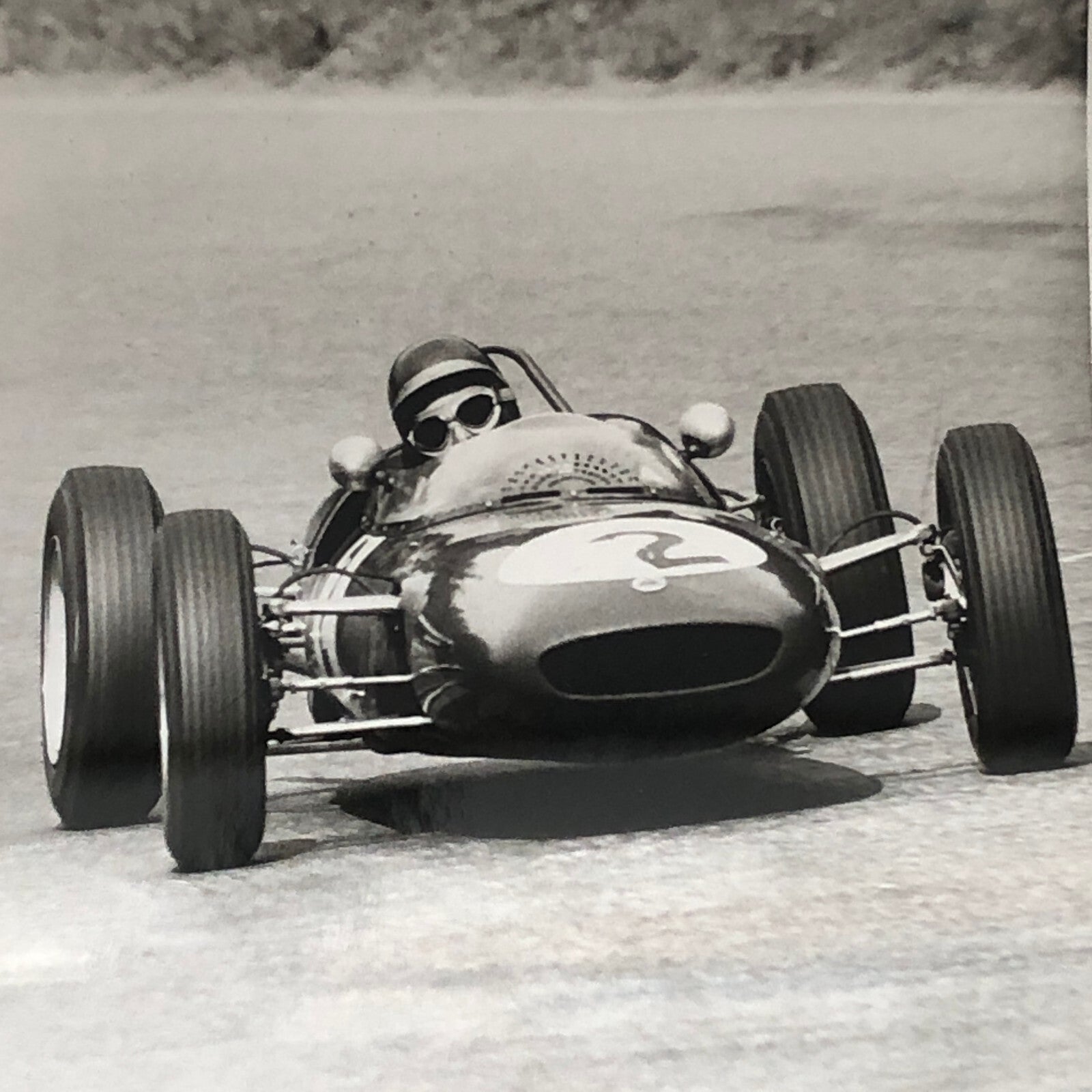 Vintage Solitude Grand Prix Racing Photo Photograph 1961 Jim Clark Lotus