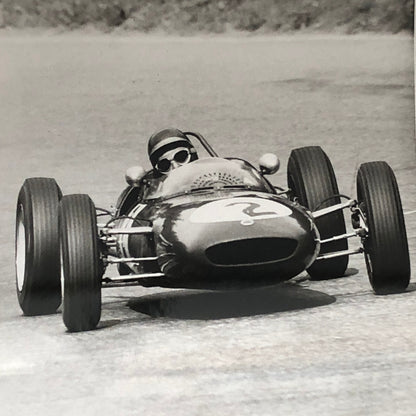 Vintage Solitude Grand Prix Racing Photo Photograph 1961 Jim Clark Lotus