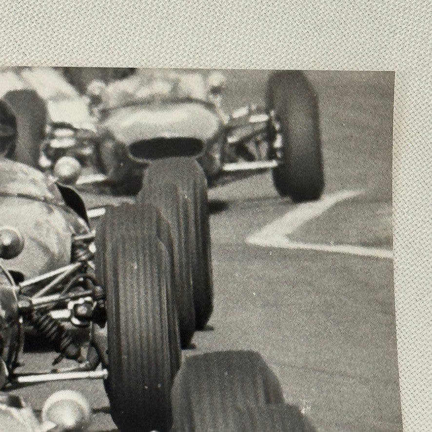 Vintage Racing Photo Photograph Unidentified Cars Lynton Money Print