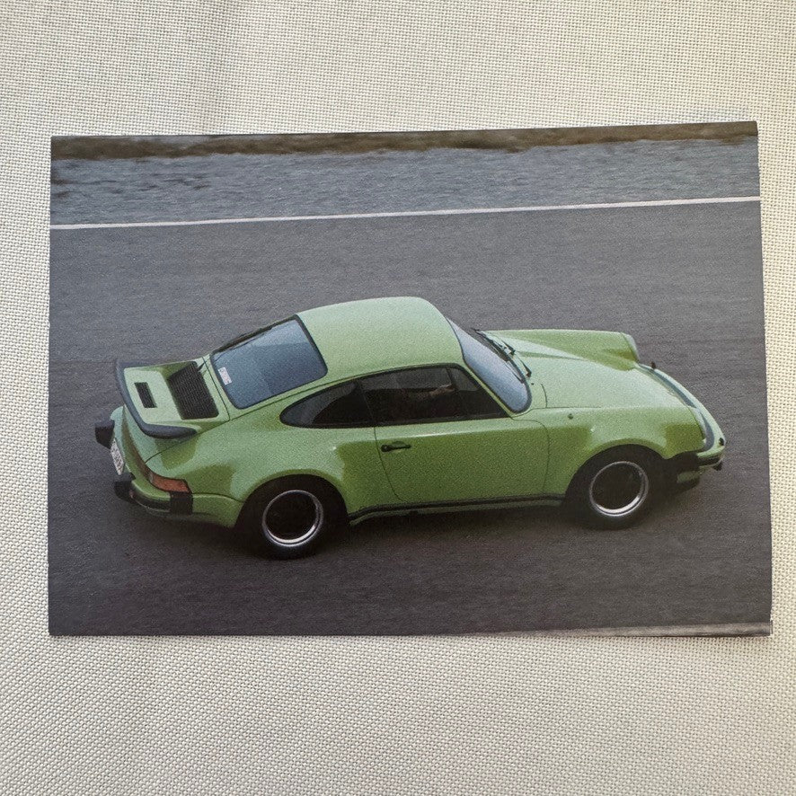 Porsche 911 Postcard Vintage Image Printed 2015