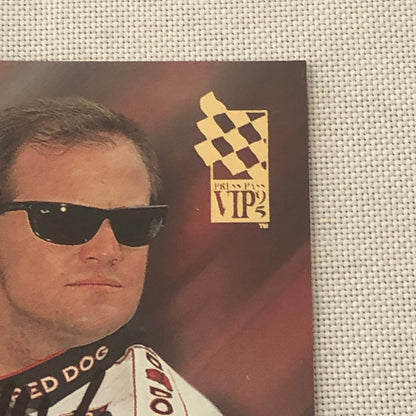 1995 Press Pass Kenny Wallace Auto Autograph Signature Signed Card NASCAR