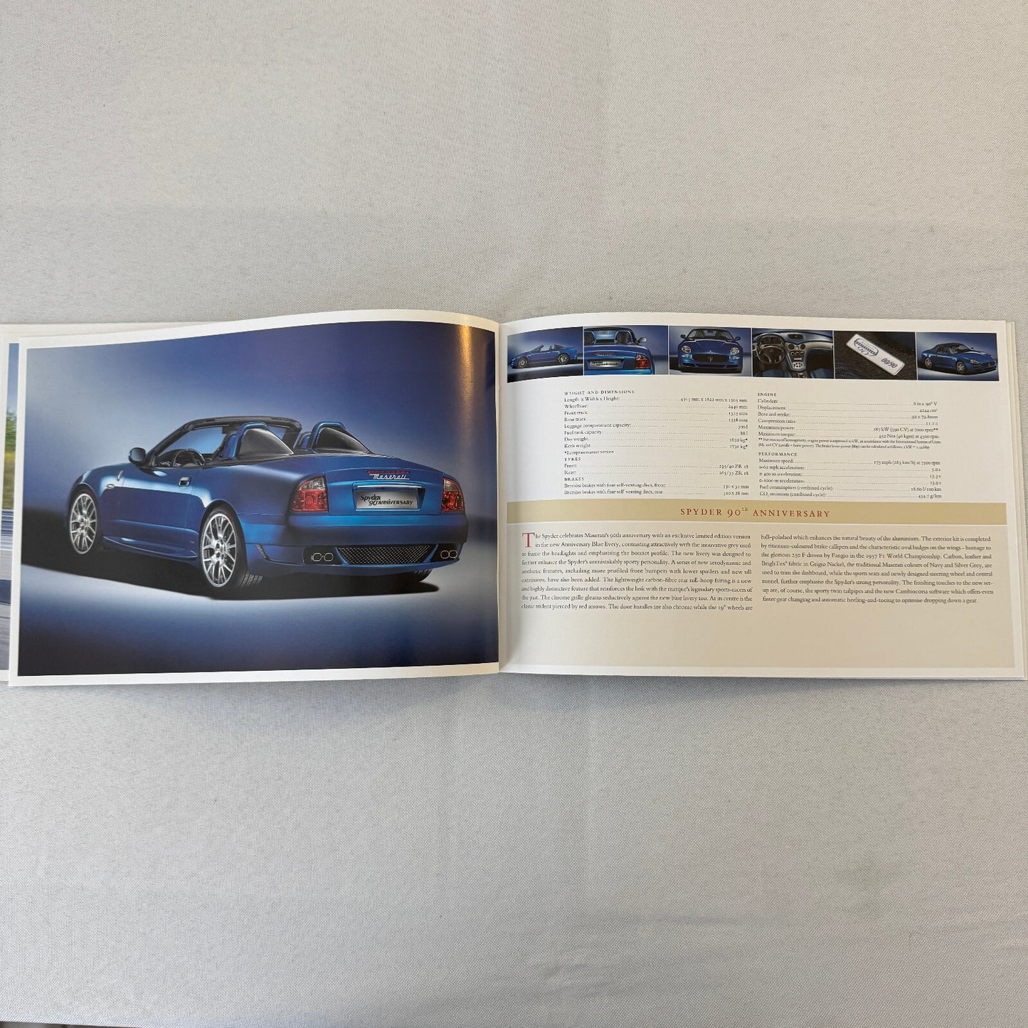 2014 Maserati Press Kit Brochure CD Quattroporte Coupe GT Spyder MC12 +