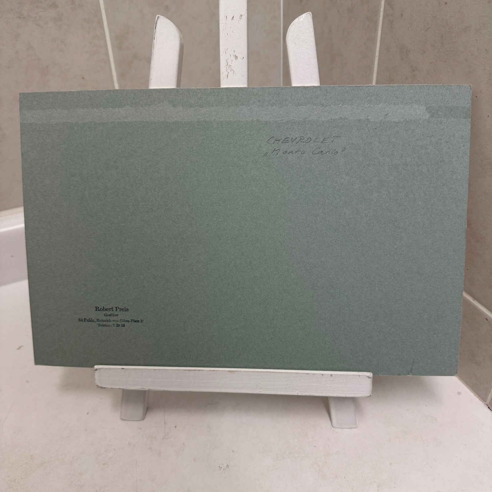 Chevrolet Monte Carlo Car Automobile Illustration Art Drawing Hand Drawn Vintage