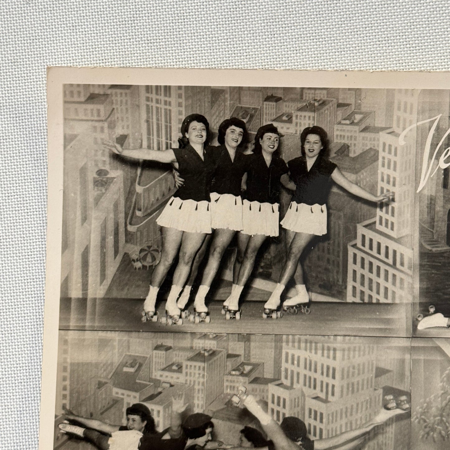 Circus Performer Roller Skating Act Roller Skate Photo Photograph 2 Veronas