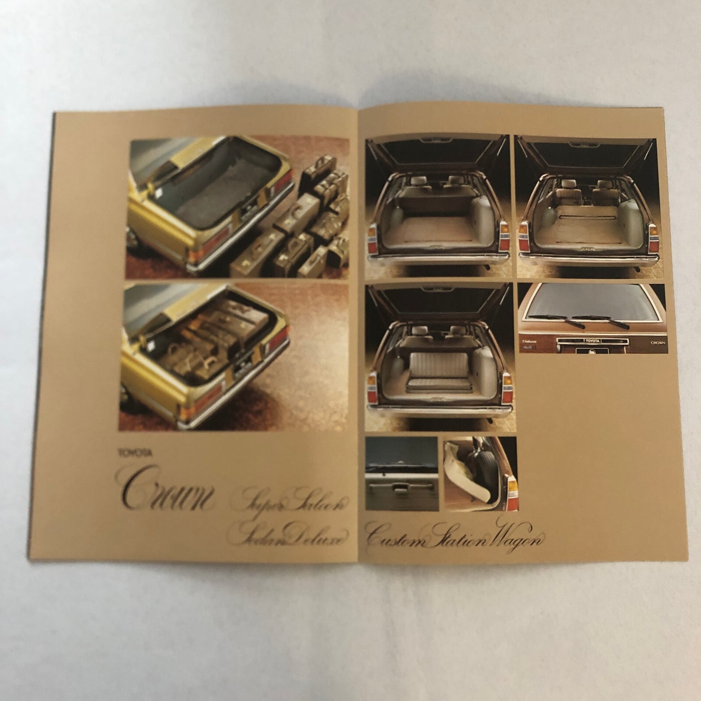 Toyota Crown 2800i Car Sales Brochure Catalog French Italian German European