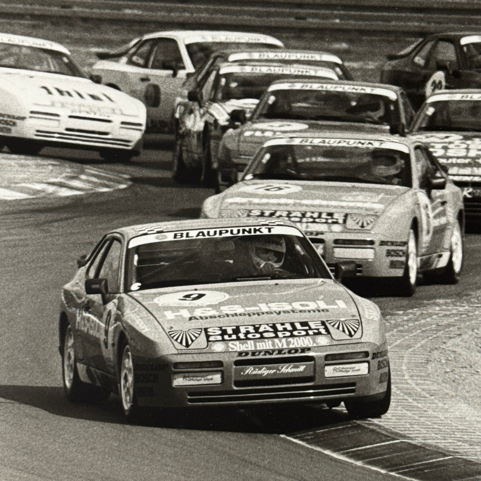 Porsche 944 Cup Racing Factory Press Photo Photograph Print German