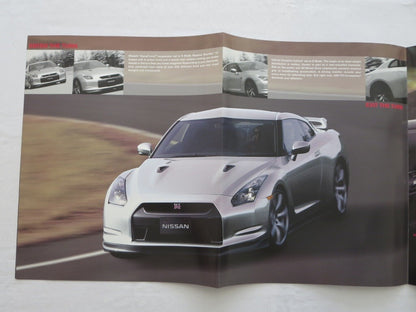 2009 Nissan GT-R Poster Sales Brochure Catalog Advertising Supercar