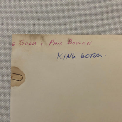 Vintage Horse Racing Photo Photograph Woodbine Racetrack King Gorm Phil Boylen