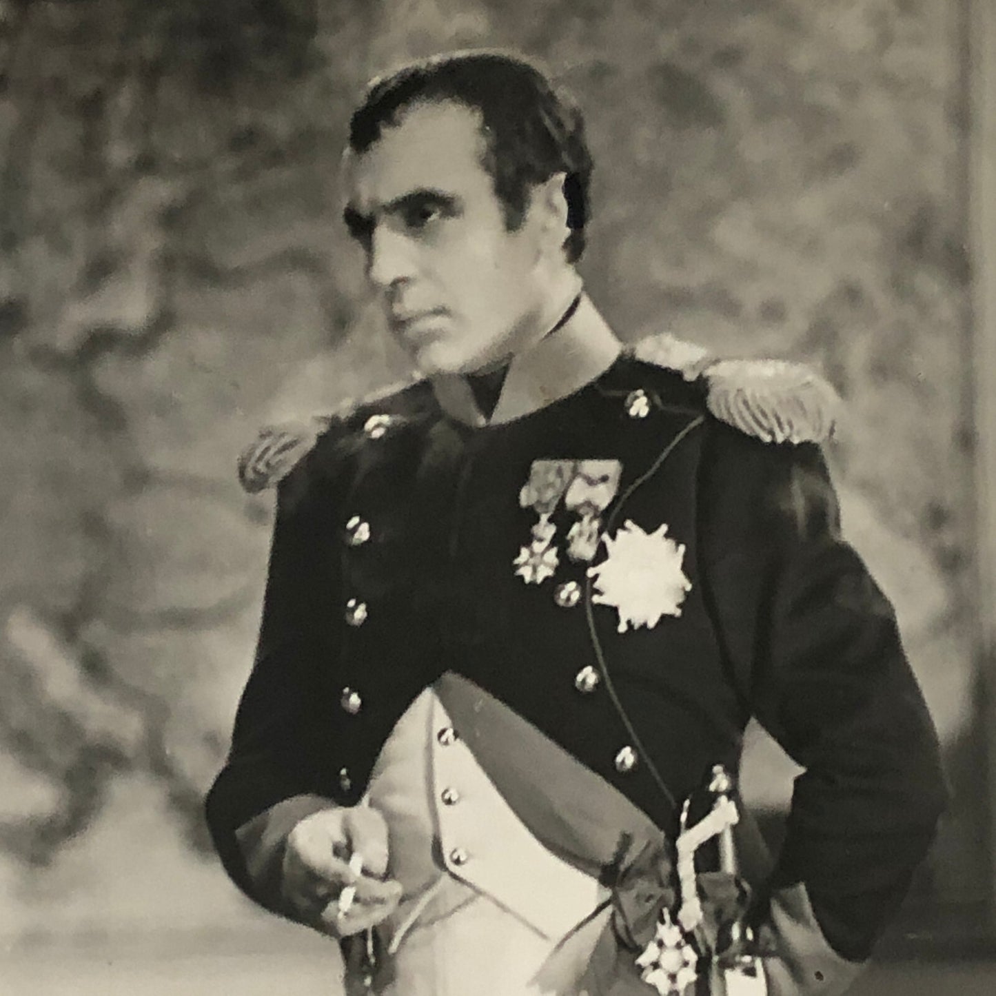Vintage Actor Photo Photograph Print Charles Boyer in Conquest