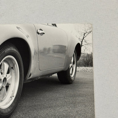 Porsche 911 Fuch Wheels Dunlop Tire Photo Photograph Vintage