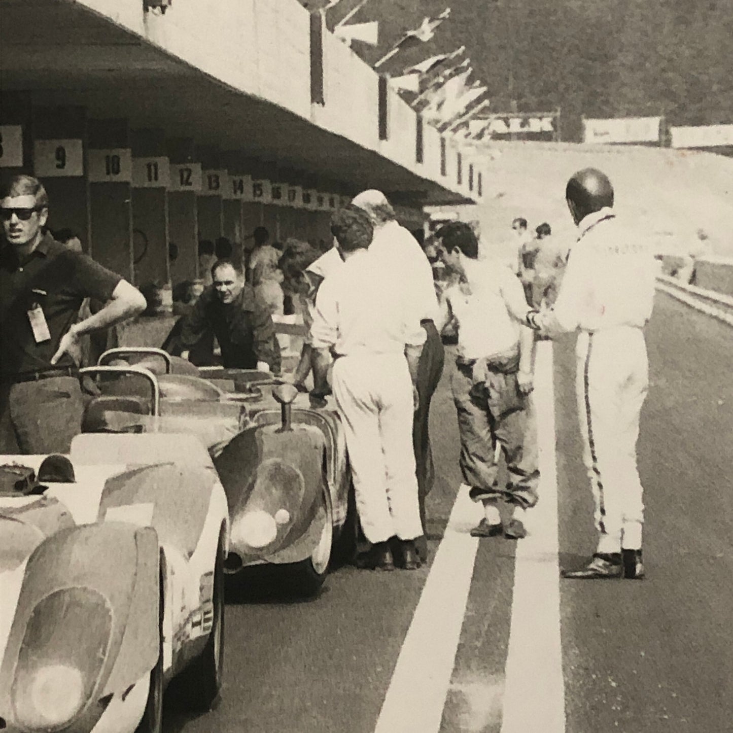 Vintage Racing Car Photo Photograph Print Foto Hruby 1969