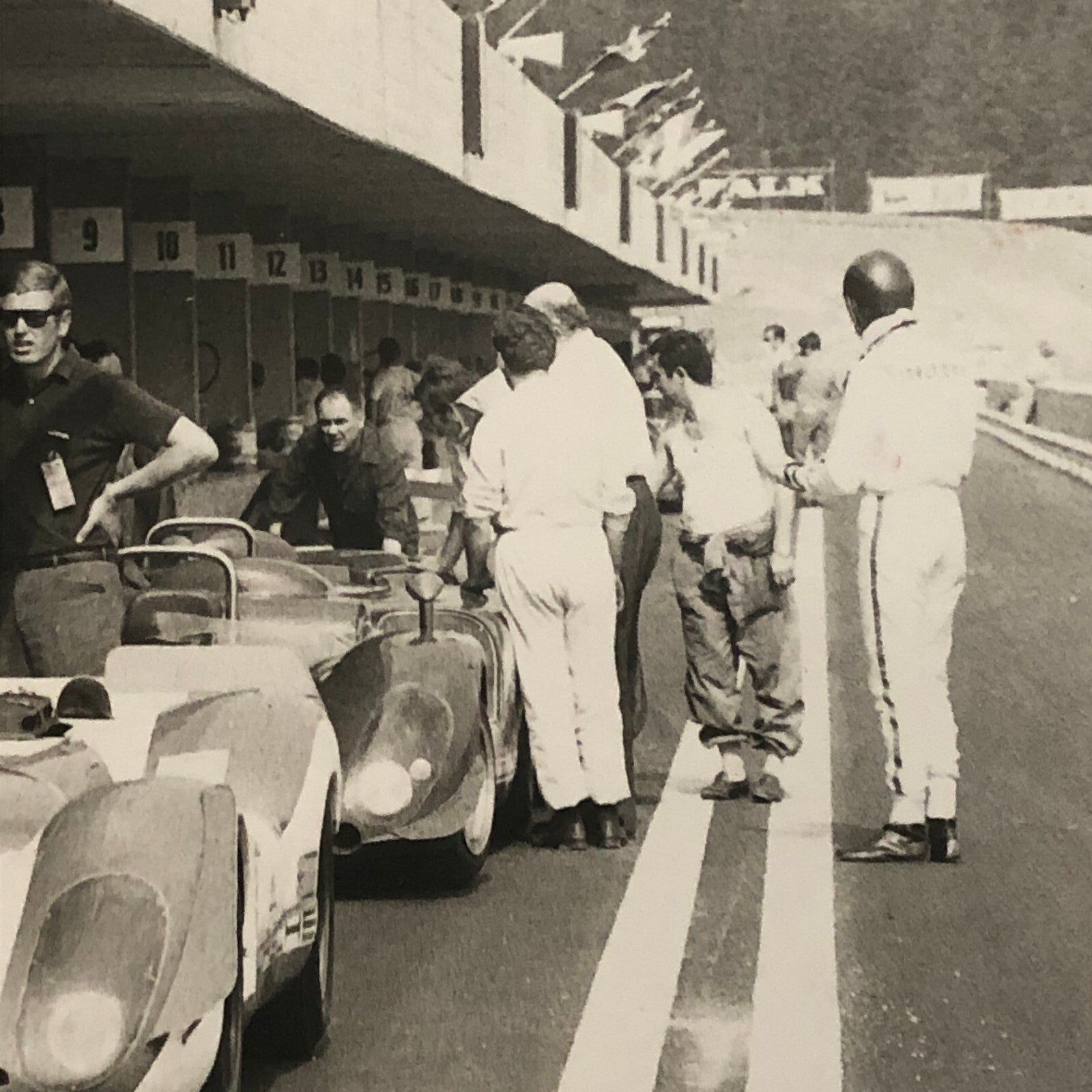 Vintage Racing Car Photo Photograph Print Foto Hruby 1969