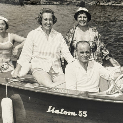 Juan Manuel Fangio Retirement Vacation Holiday Italian Press Photo F1 Racing