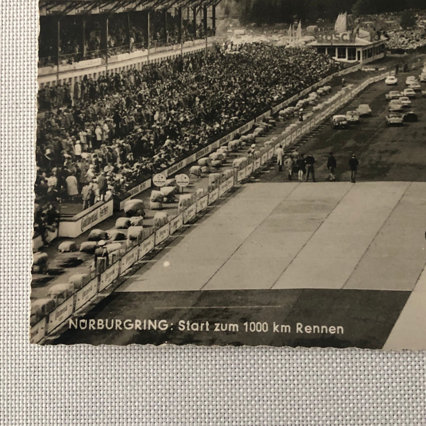 Vintage Nurburgring 1000 KM Rennen Race Racing Postcard Post Card