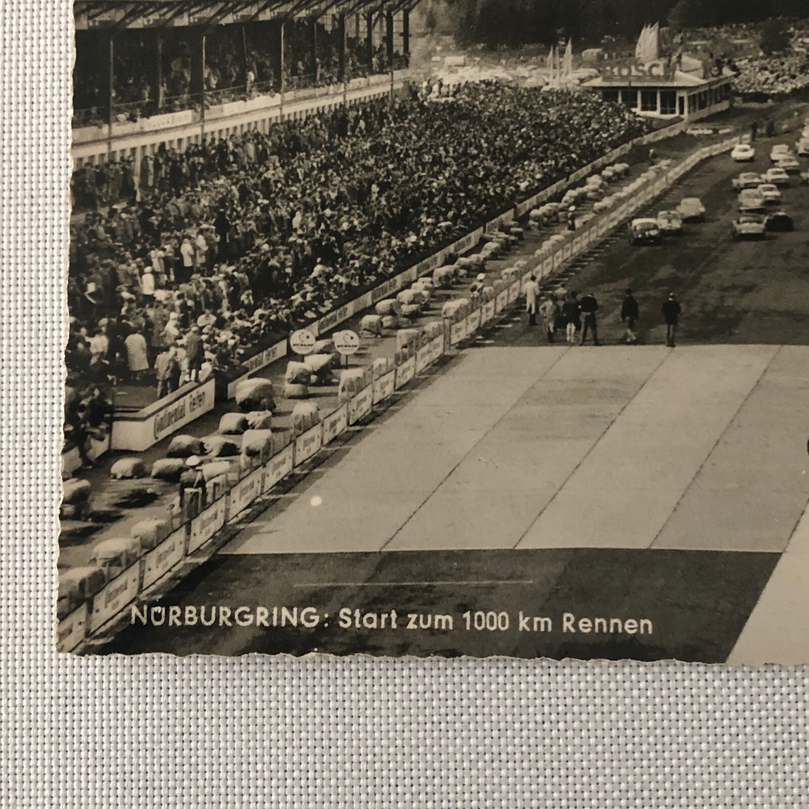 Vintage Nurburgring 1000 KM Rennen Race Racing Postcard Post Card