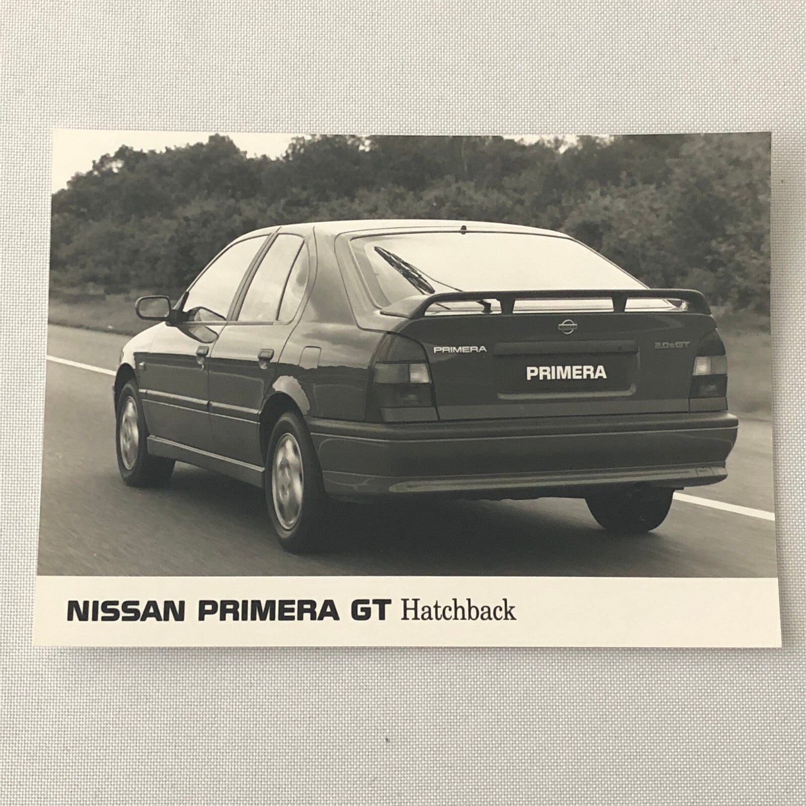 Nissan Primera GT Hatchback Factory Press Photo Photograph Print Lot of 3