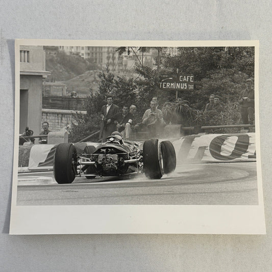 Vintage Racing Photo Photograph 1965 Monaco Grand Prix Race Autocar Magazine