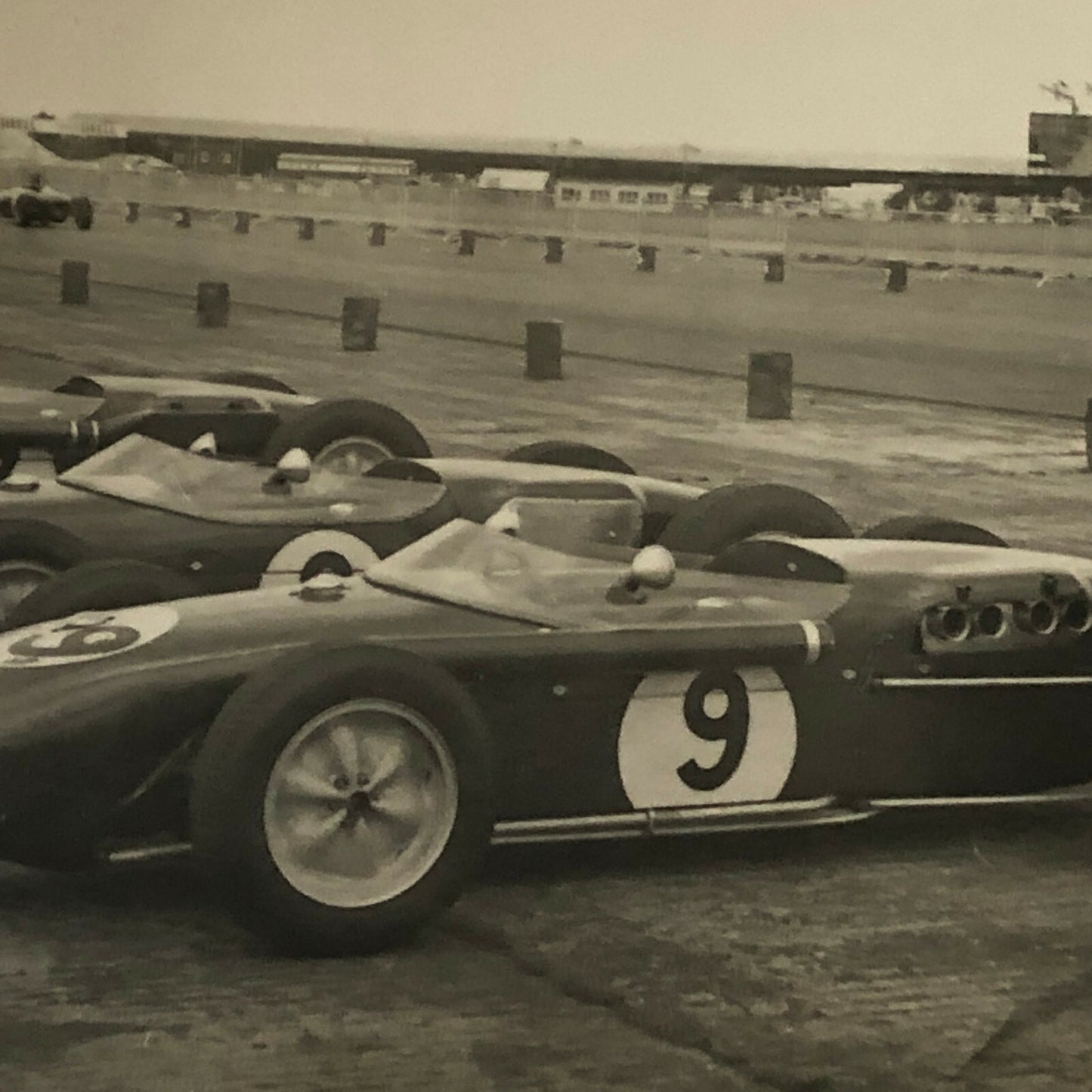 Vintage Grand Prix Car Racing Photo Photograph Print 