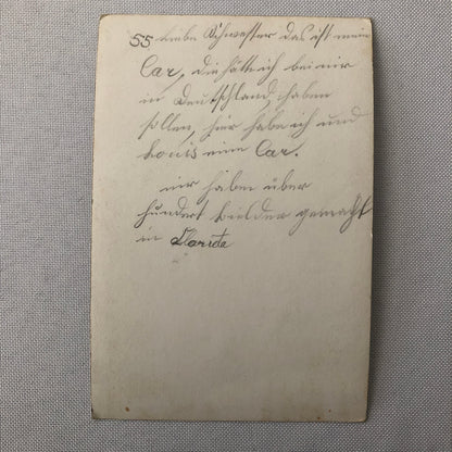 Vintage Streamline car Photo Photograph Print Germany