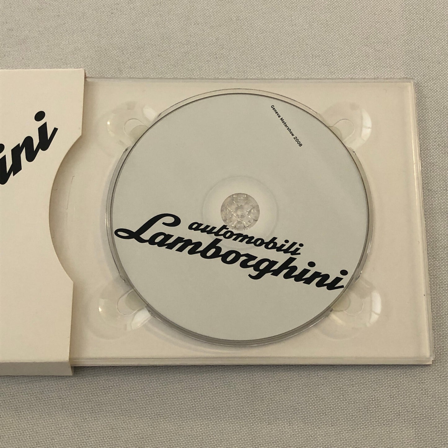 Lamborghini Gallardo LP 560-4 Press Kit Brochure CD GERMAN Text 2008