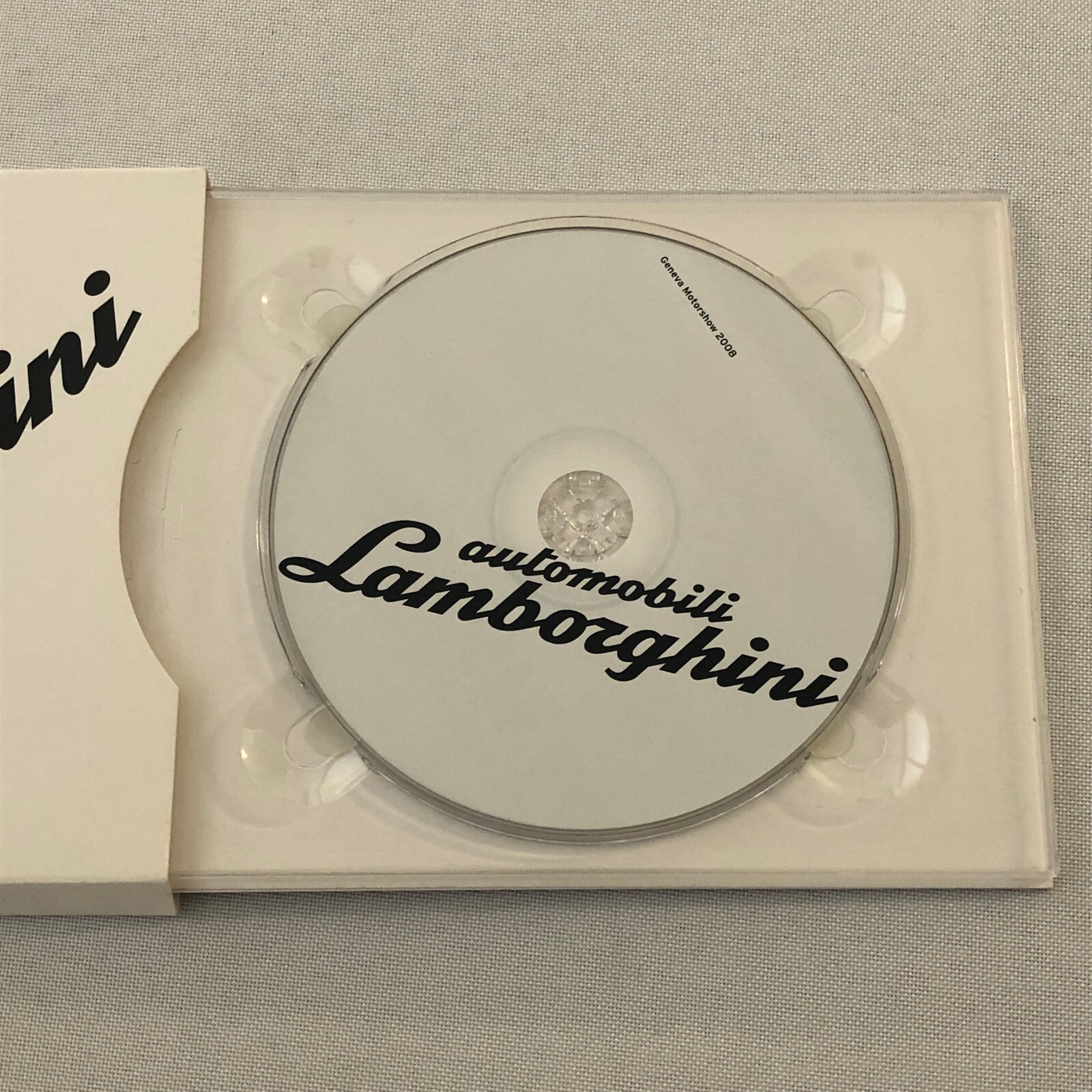 Lamborghini Gallardo LP 560-4 Press Kit Brochure CD GERMAN Text 2008