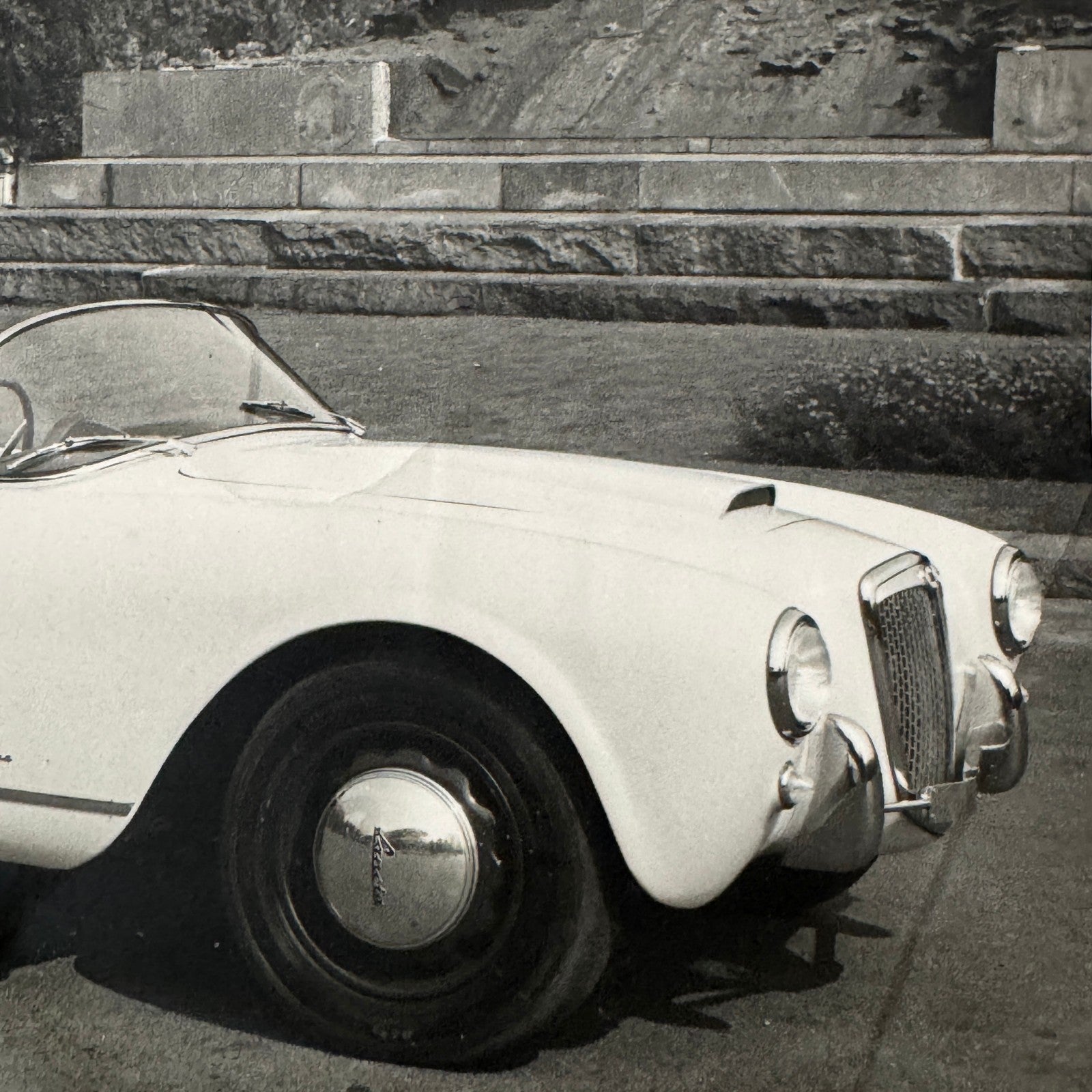 Lancia Aurelia Pininfarina Convertible Car Photo Photograph Vintage Publifoto
